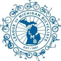 league of michigan bicyclists logo image