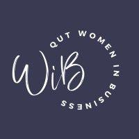 qut women in business logo image