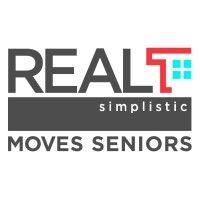 real t simplistic logo image