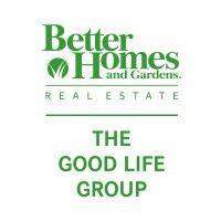 better homes and gardens real estate the good life group logo image