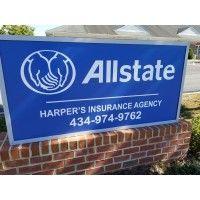 harper's insurance - allstate agency logo image