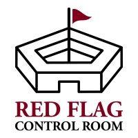 red flag control room logo image