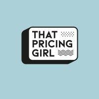 that pricing girl logo image