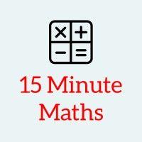 15 minute maths logo image