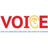 voice for children who are deaf and hard of hearing logo image