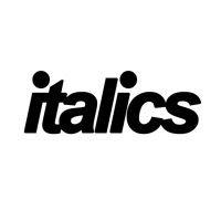 italics logo image