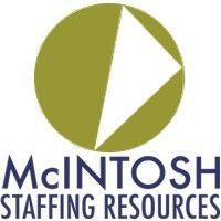 mcintosh staffing resources