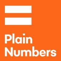 plain numbers logo image