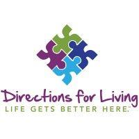 directions for living logo image