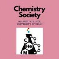 radha sairam chemical society, maitreyi college logo image