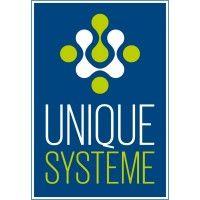 unique systeme logo image