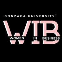 gonzaga women in business logo image