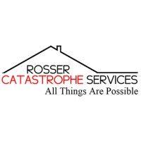 rosser catastrophe roofing services logo image