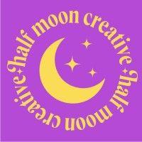 half moon creative logo image