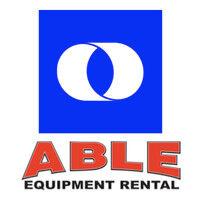 able equipment rental logo image