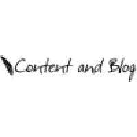 content and blog logo image