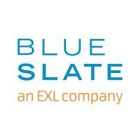 blue slate, an exl company logo image