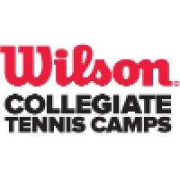 wilson collegiate tennis camps logo image