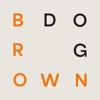 brown dog logo image