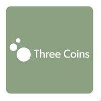 three coins logo image