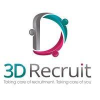 3d recruit social work logo image