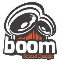 boom sound design - curitiba, brazil logo image