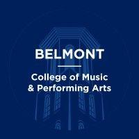 belmont university college of music & performing arts logo image