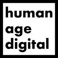 human age digital logo image