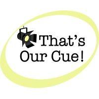 that's our cue logo image