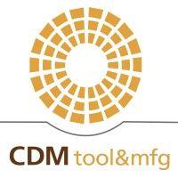 cdm tool & mfg. logo image