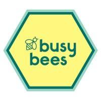 busy bees babysitting logo image