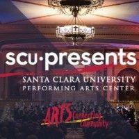 scu•presents, santa clara university logo image