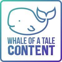 whale of tale content logo image