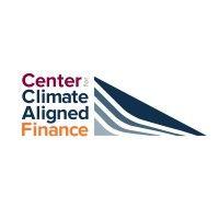 center for climate-aligned finance logo image