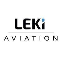 leki aviation logo image