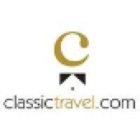 classic travel service logo image