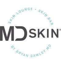 mdskin lounge and mdskin bar logo image