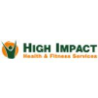 high impact health & fitness services logo image