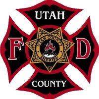 utah county fire department logo image