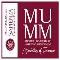 master in marketing management mumm sapienza logo image