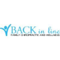 back in line family chiropractic & wellness logo image