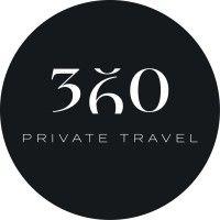 360 private travel logo image