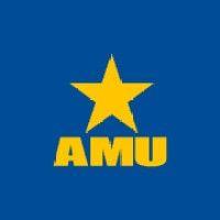 american military university logo image