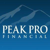 peak pro financial logo image