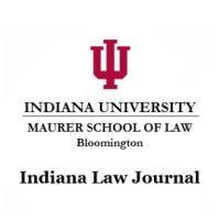 indiana law journal logo image