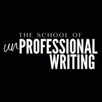 the school of unprofessional writing logo image