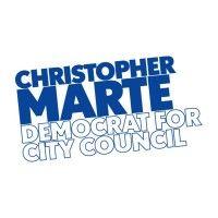 christopher marte for city council logo image