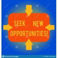 (seeking new opportunities)