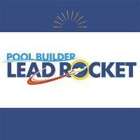 pool builder lead rocket logo image