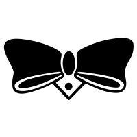 black tie transportation logo image